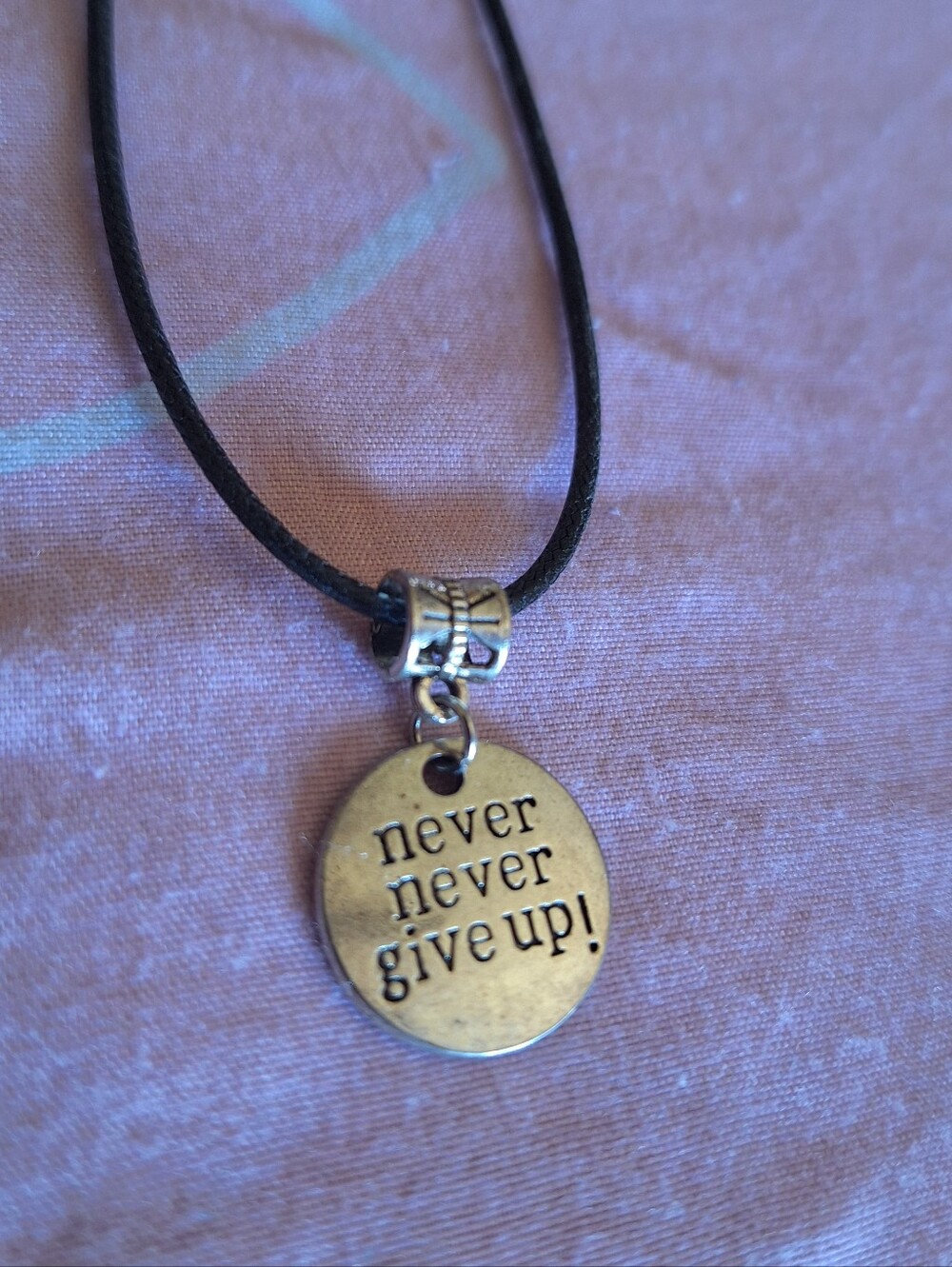 Never Give Up Necklace